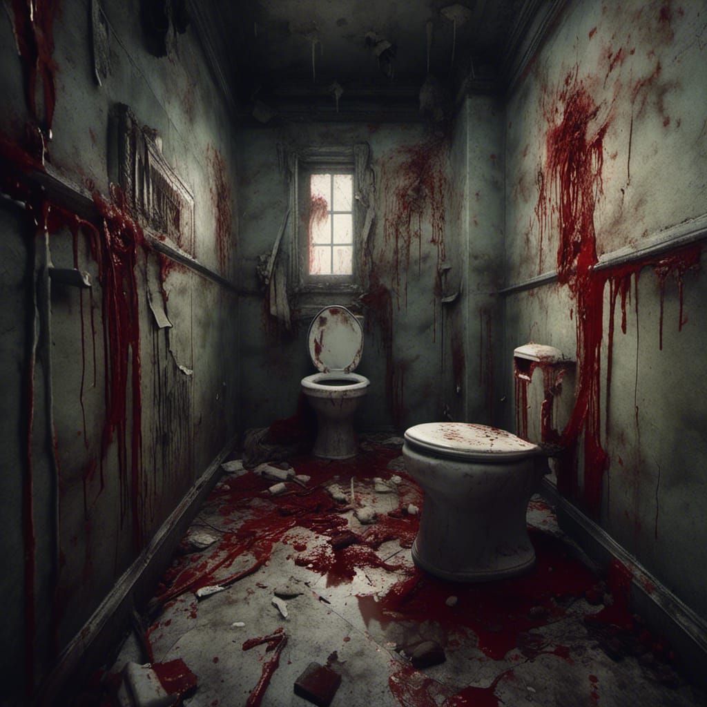Horrific Toilet Demon in Abandoned Asylum