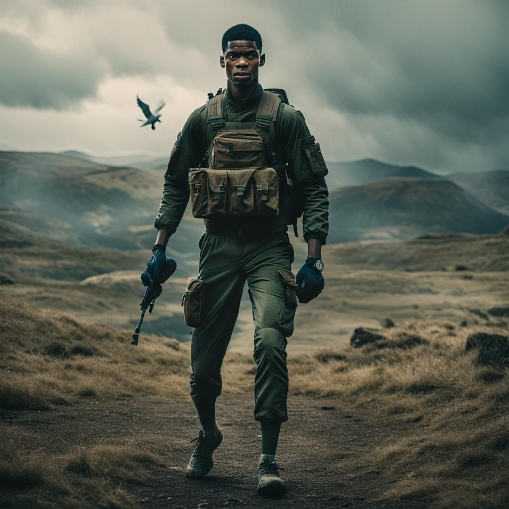Marcus Rashford Cinematic Film Still