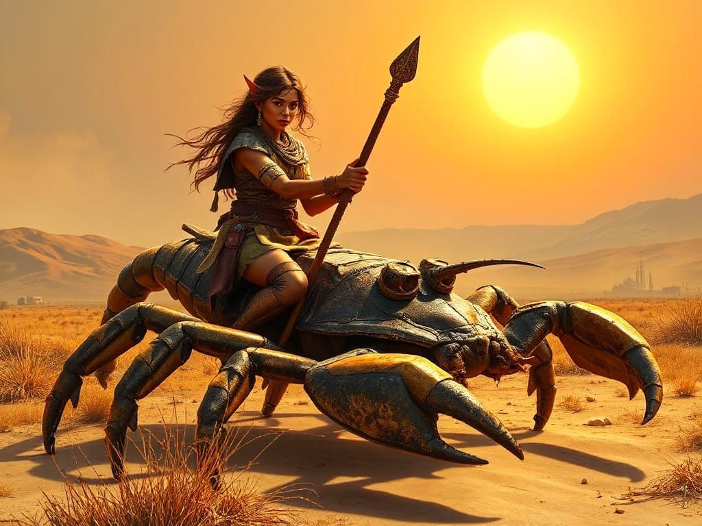 Desert Scorpion Rider
