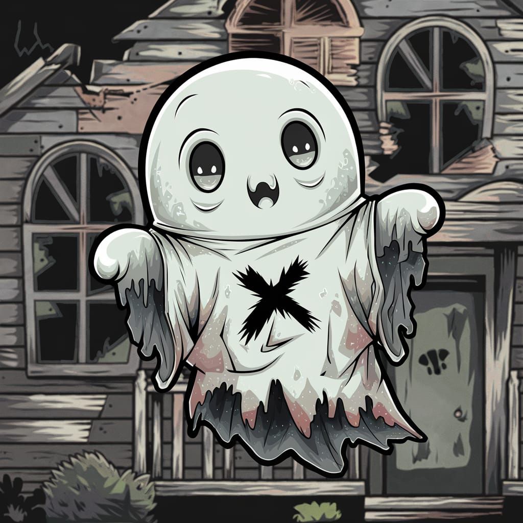 Cute Chibi Ghost