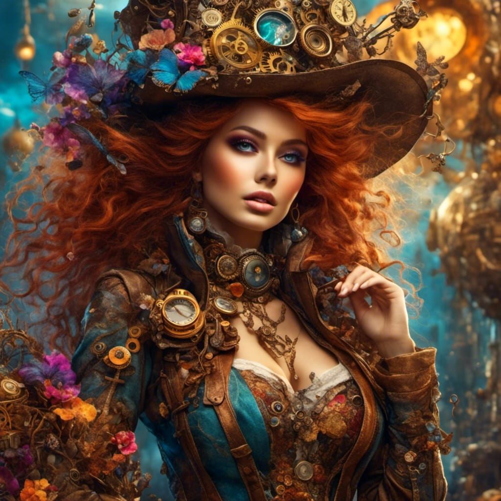 Colorful Steampunk Creation