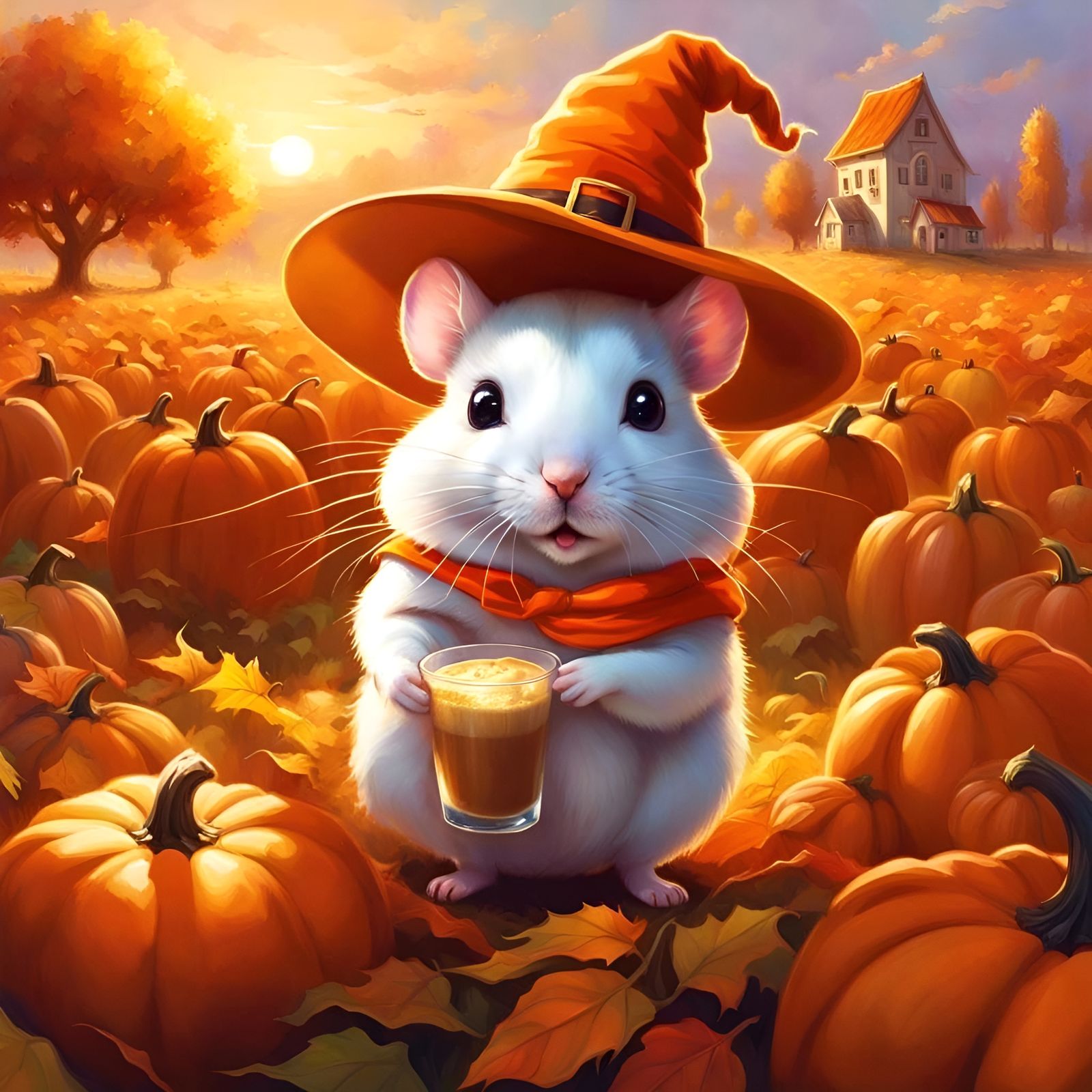 “A Pumpkin Spice Latte for you!”