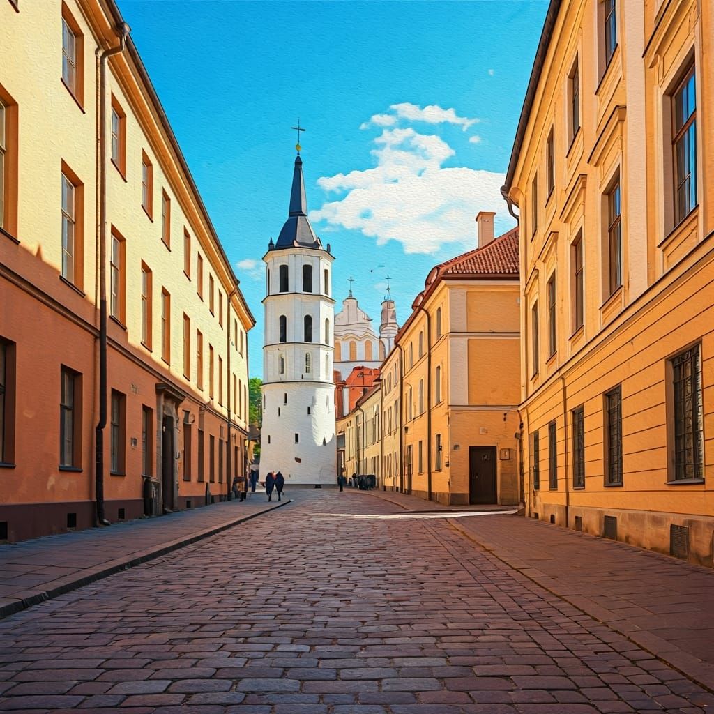 Old Town Vilnius (Lithuania)