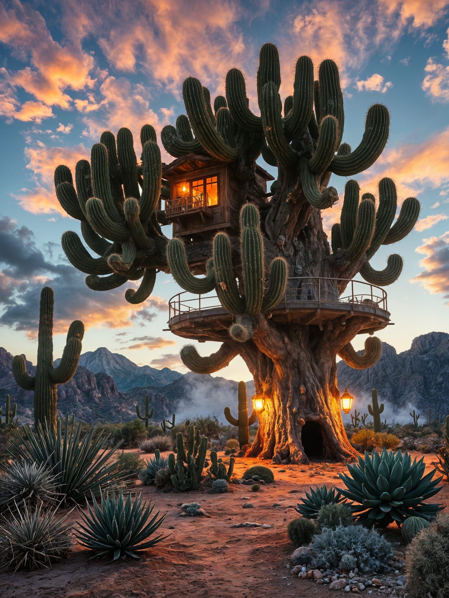 Abode of the Desert Hermit III