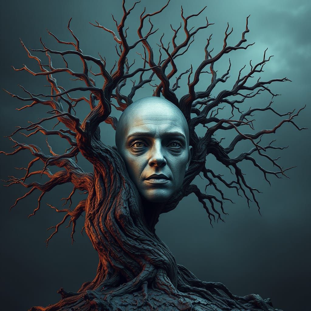 Mysterious Thorny Tree Guardian