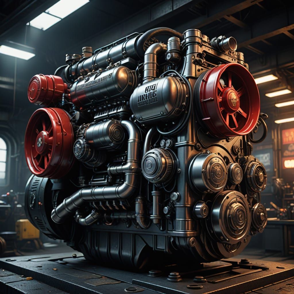 TEST ENGINE BY PUSHING BUTTON