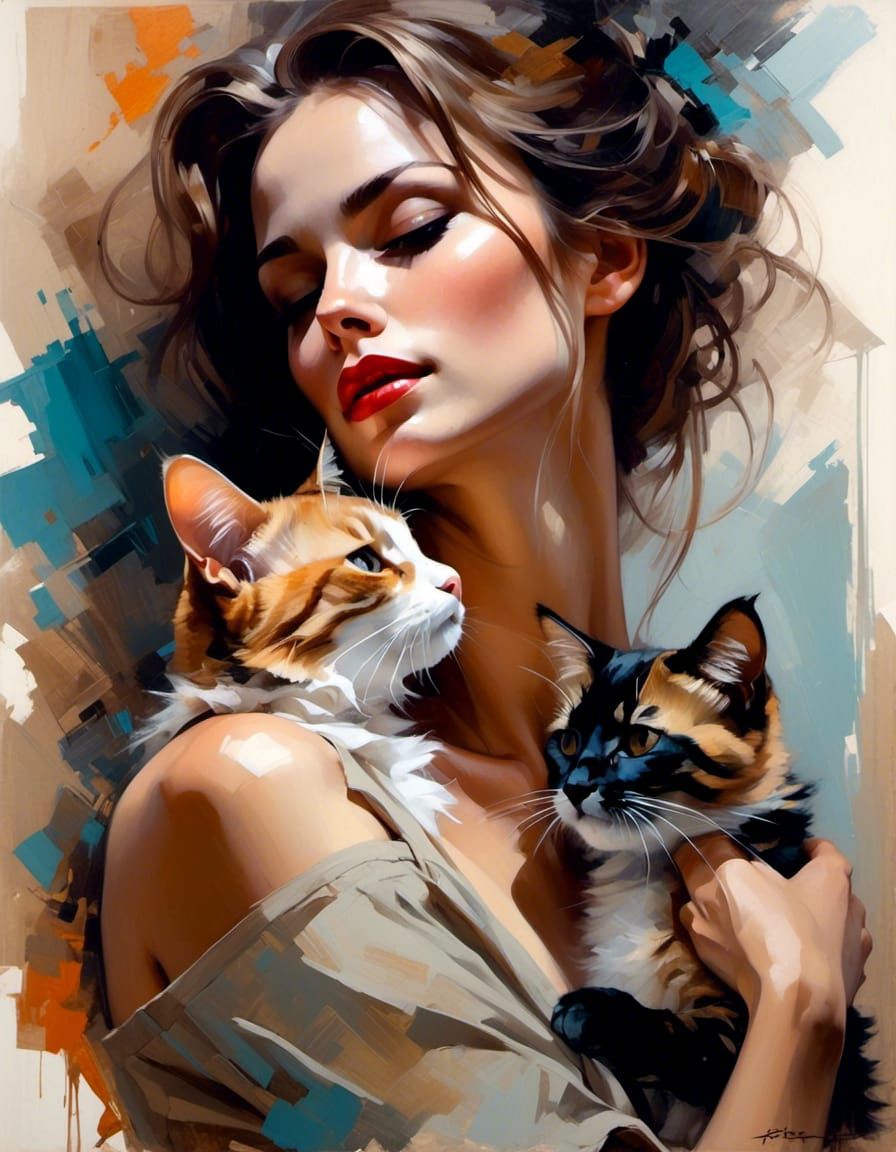 The Mother of Cats, First Act