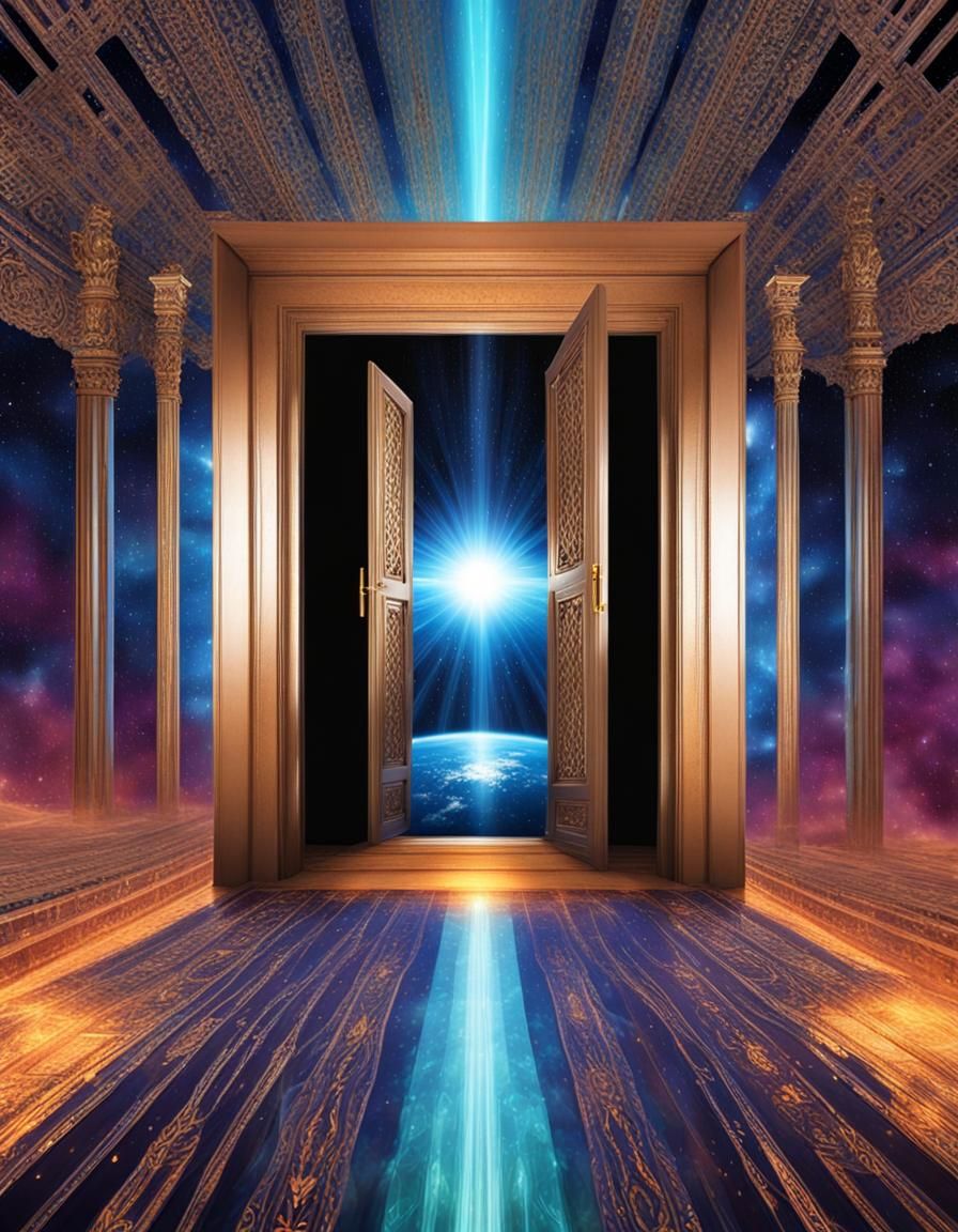 Threshold to Higher Dimensions: Cosmic Doorways