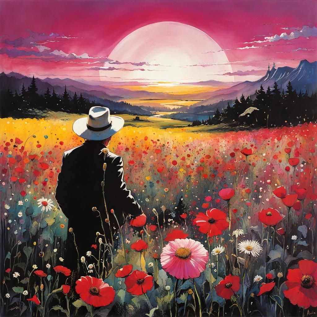 ✨​🌕​​​🎶​ epic flower beauty, ralph steadman, seb mckinnon,...