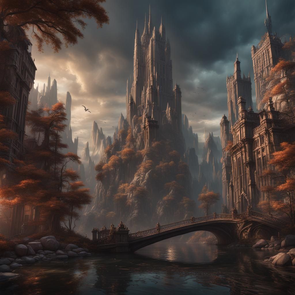 Detailed Matte Painting in Unreal Engine 5