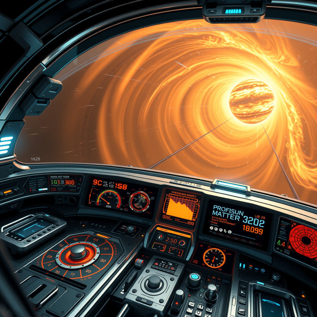 we are approaching proxima sun gravity at lightspeed hyperdr...