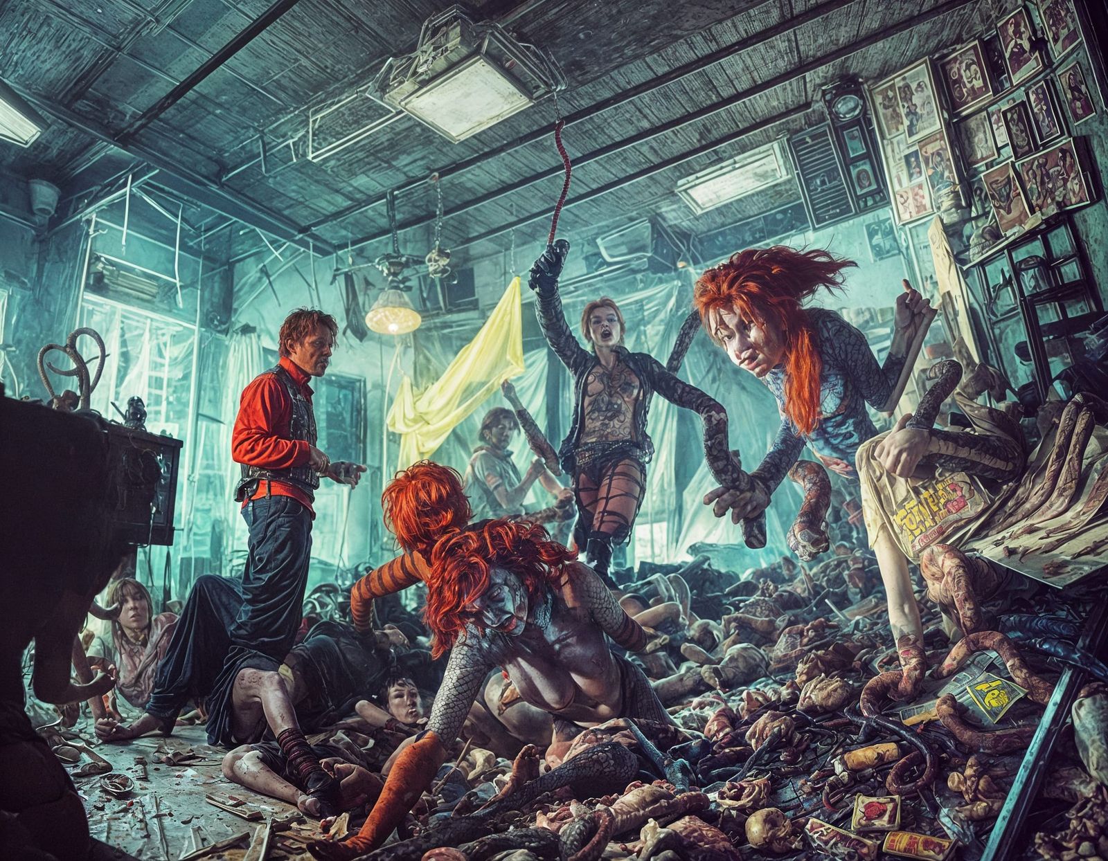 Redhead Disaster Clown Attack