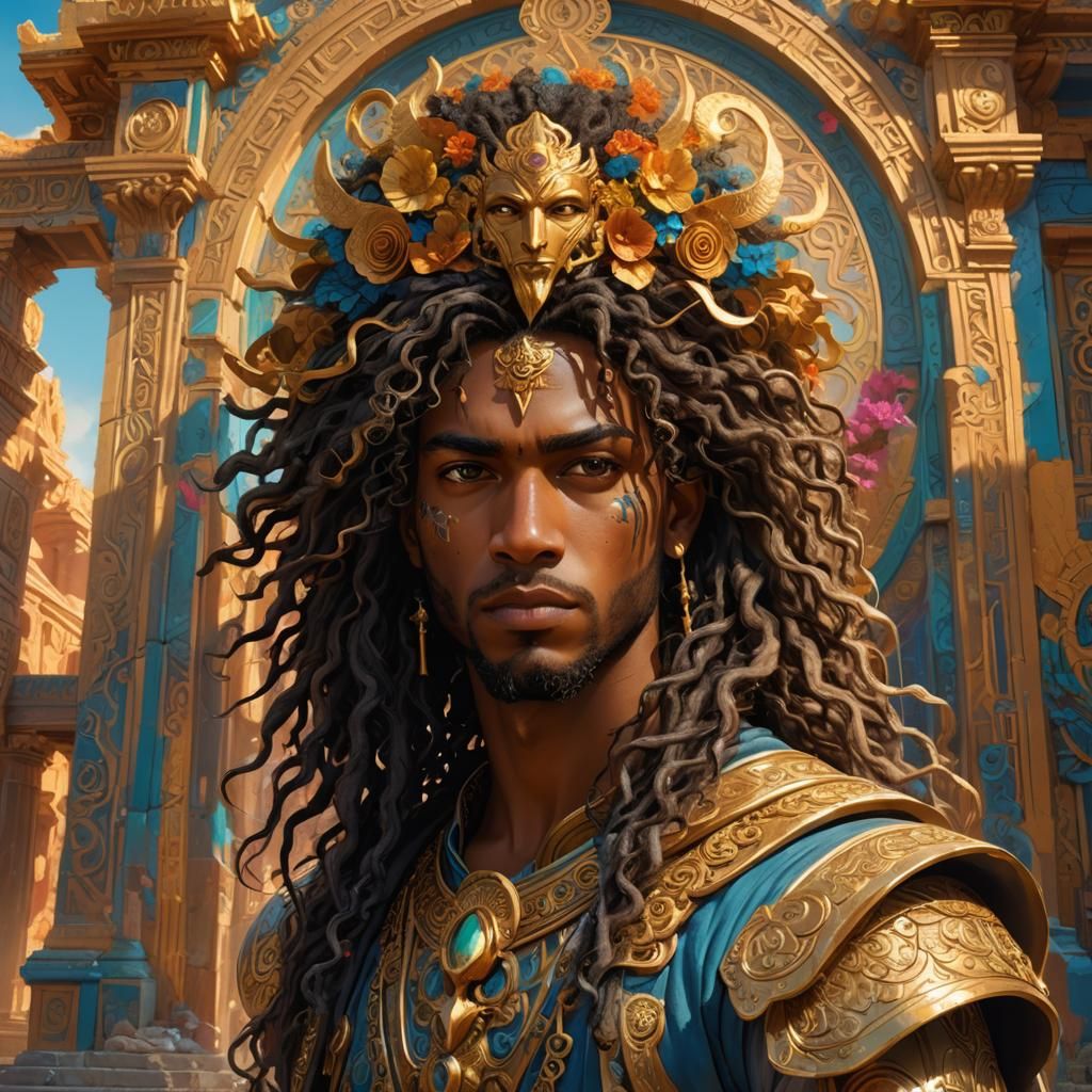 Ras and Persephone at the Temple of Eris