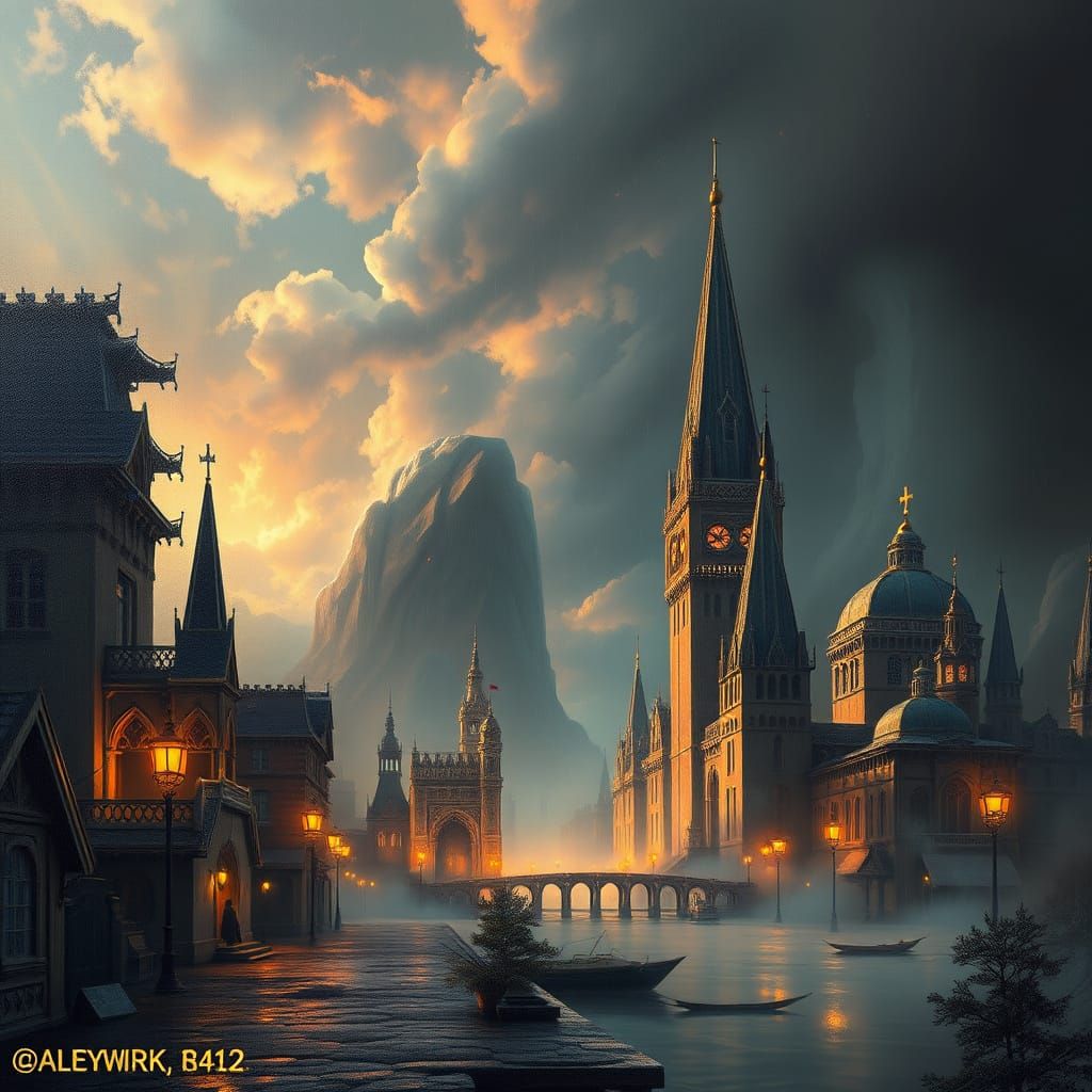 Detailed Matte Painting of Revival in 4K