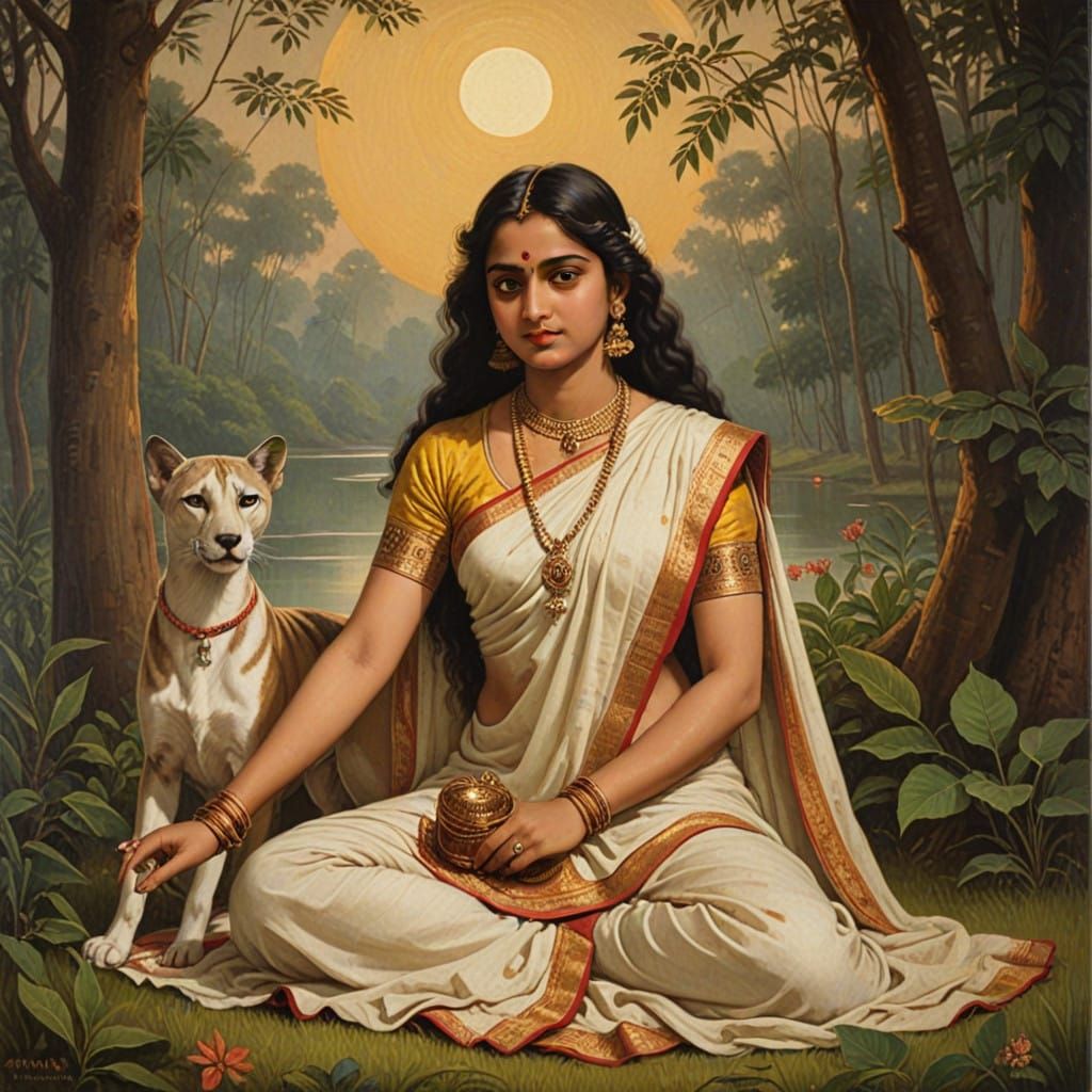 An idyllic depiction of life in Satya Yuga,