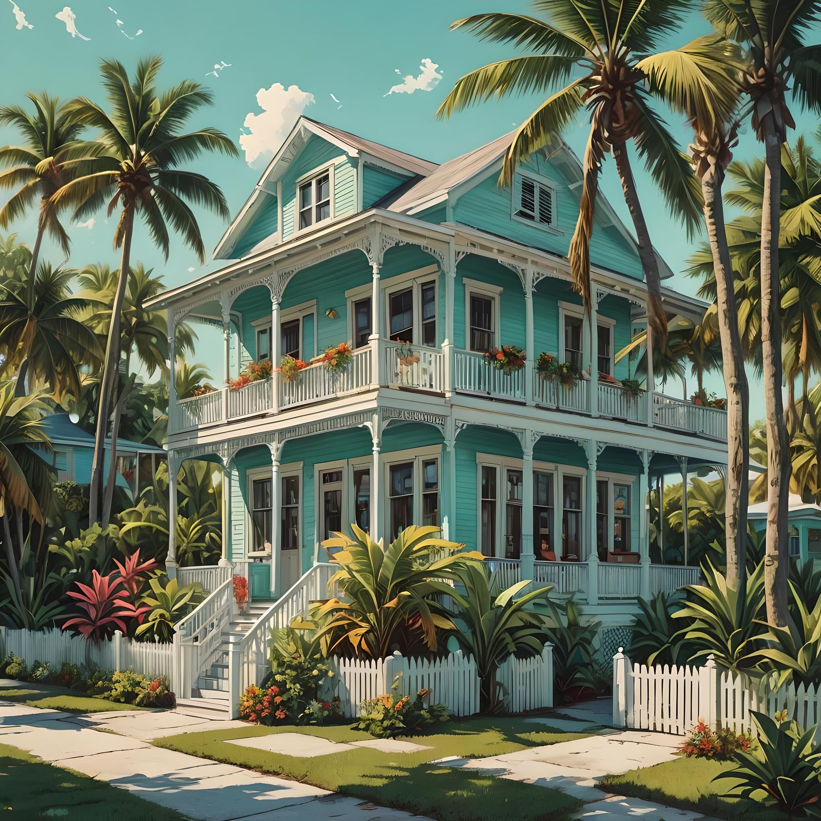 Key West Florida mansion