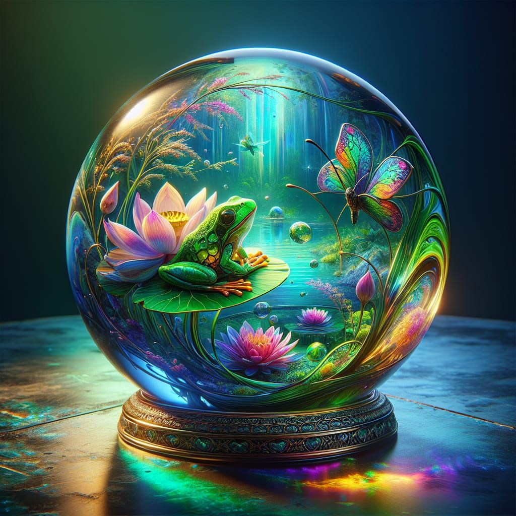 A Paradise frozen in Time