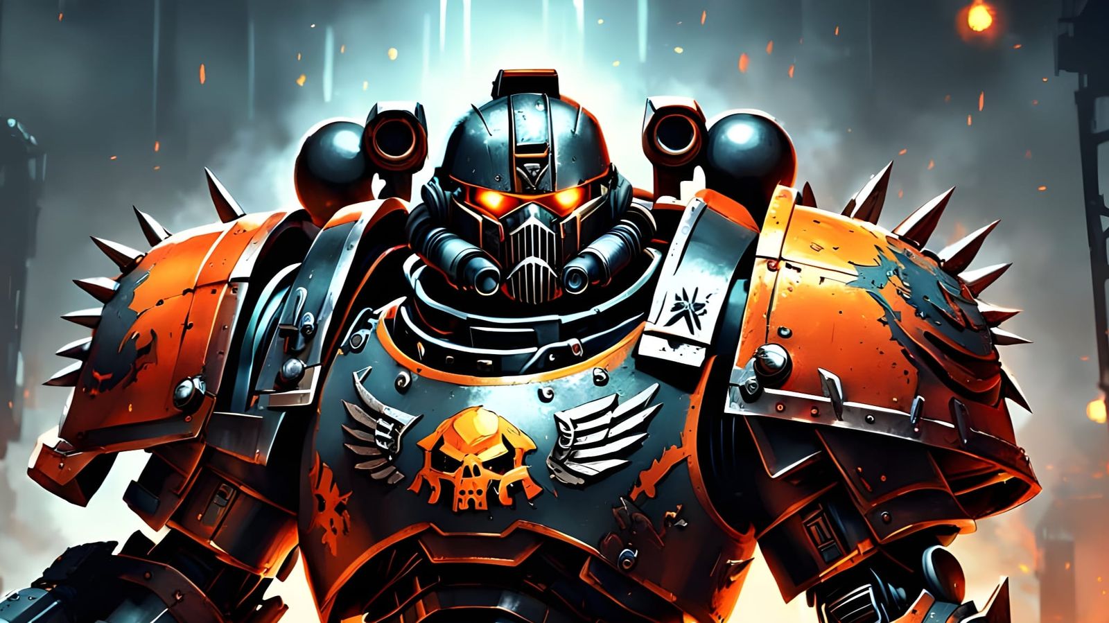 Warhammer 40k Armored Warrior