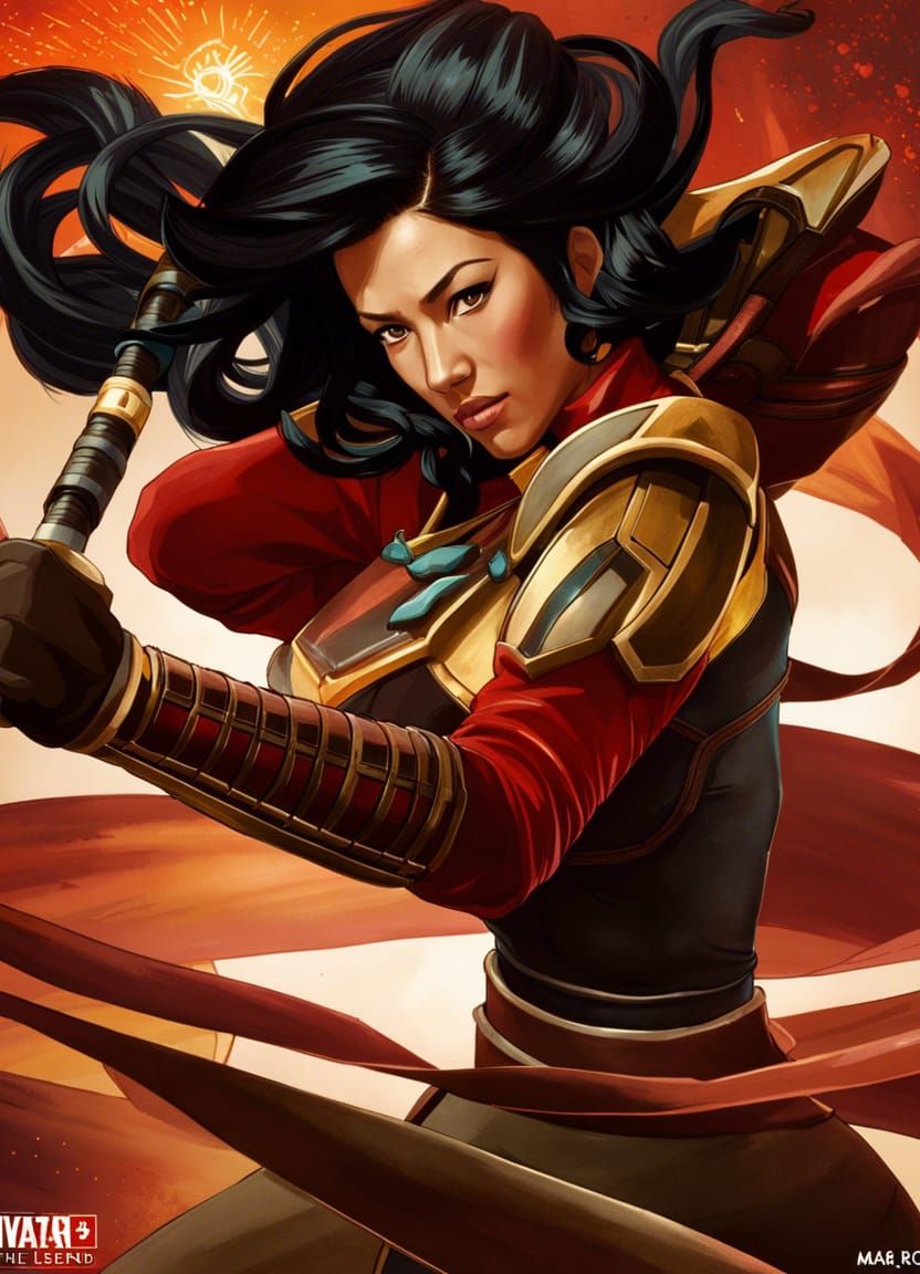 Asami Sato as Apex Legends Character Concept Art
