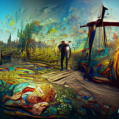 AI Generated Image From a Simple Prompt