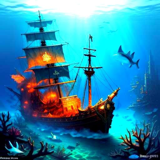 A pirate crew to forever battle on the seas.