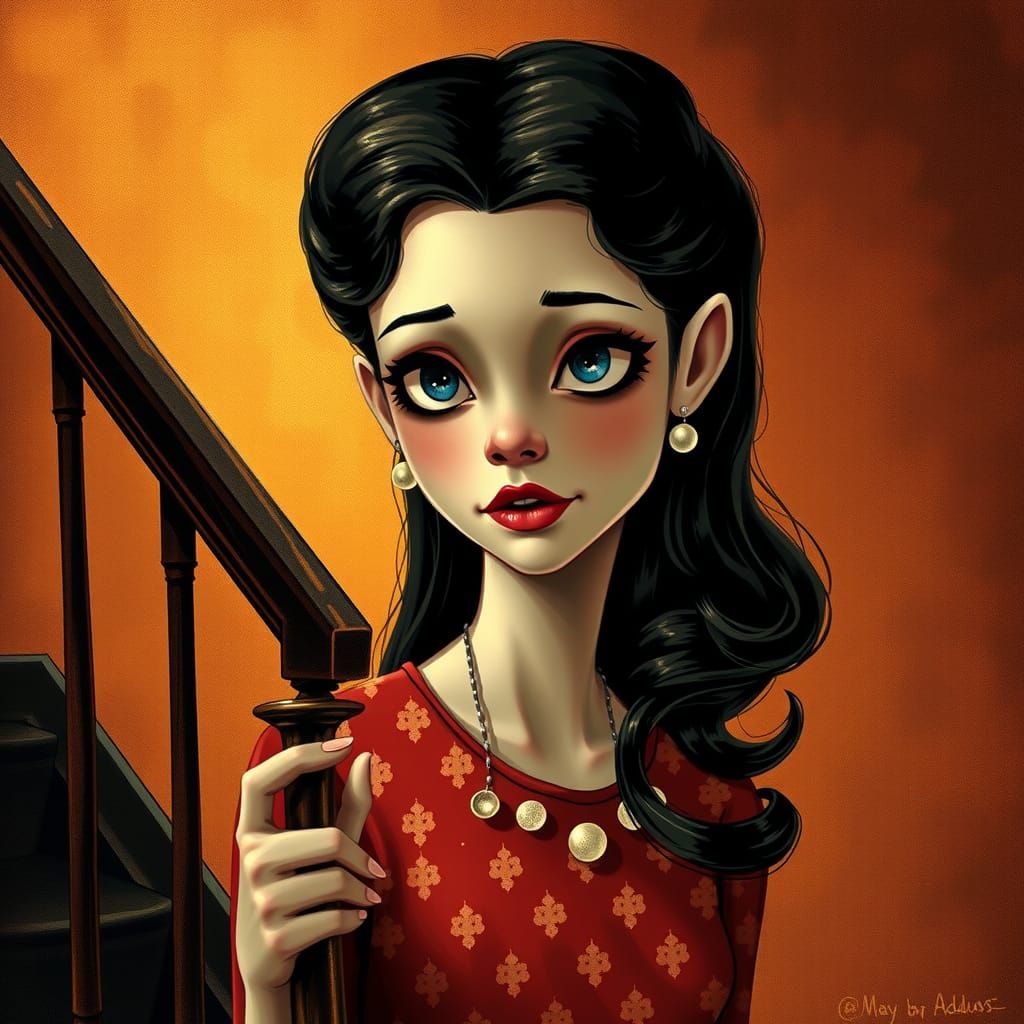 Sinister Portrait in Gashlycrumb Tinies Style