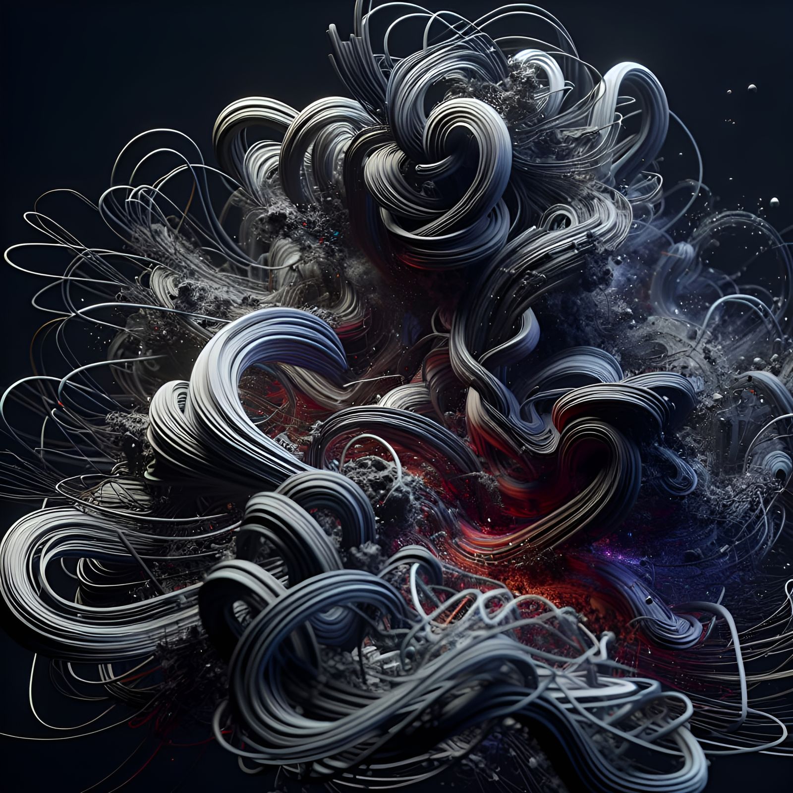 Abstract Concept: Image of Being Roiled