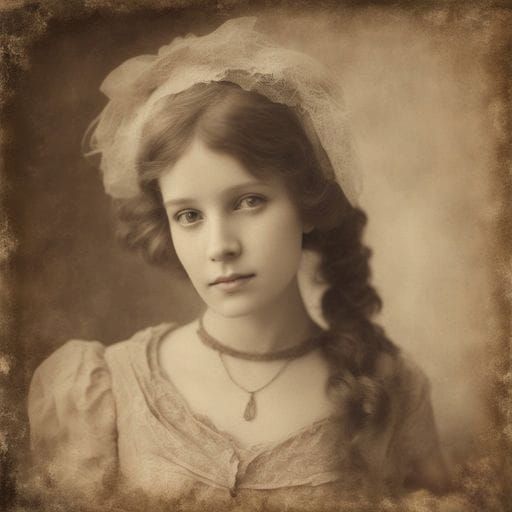 AI Generated Vintage Photograph