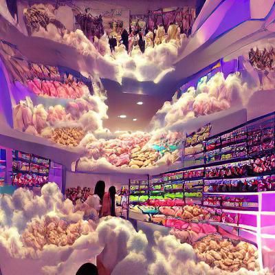 Ethereal AI Render of Heaven