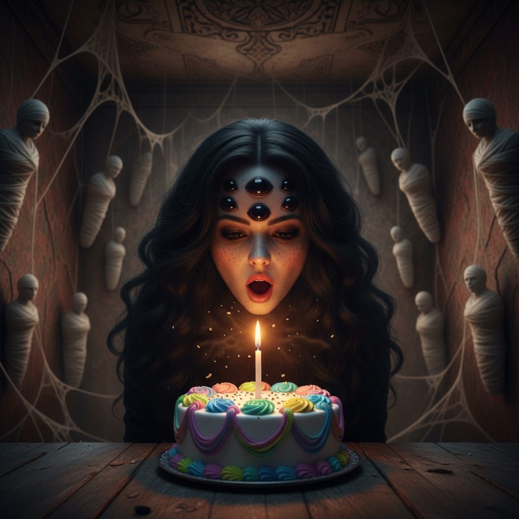 Monster Girl's Creepy Birthday Celebration