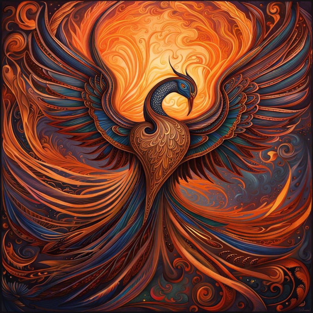 Phoenix Rising: An Art Nouveau Rebirth