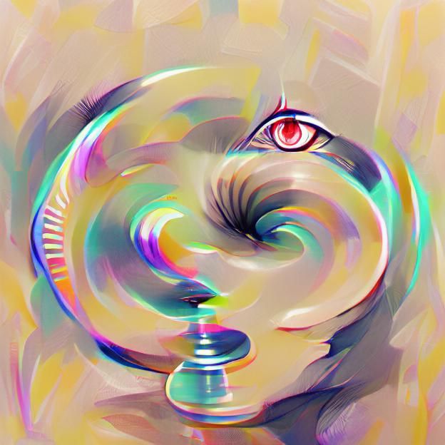 Abstract Hypnotic Swirl: A Mesmerizing Visual