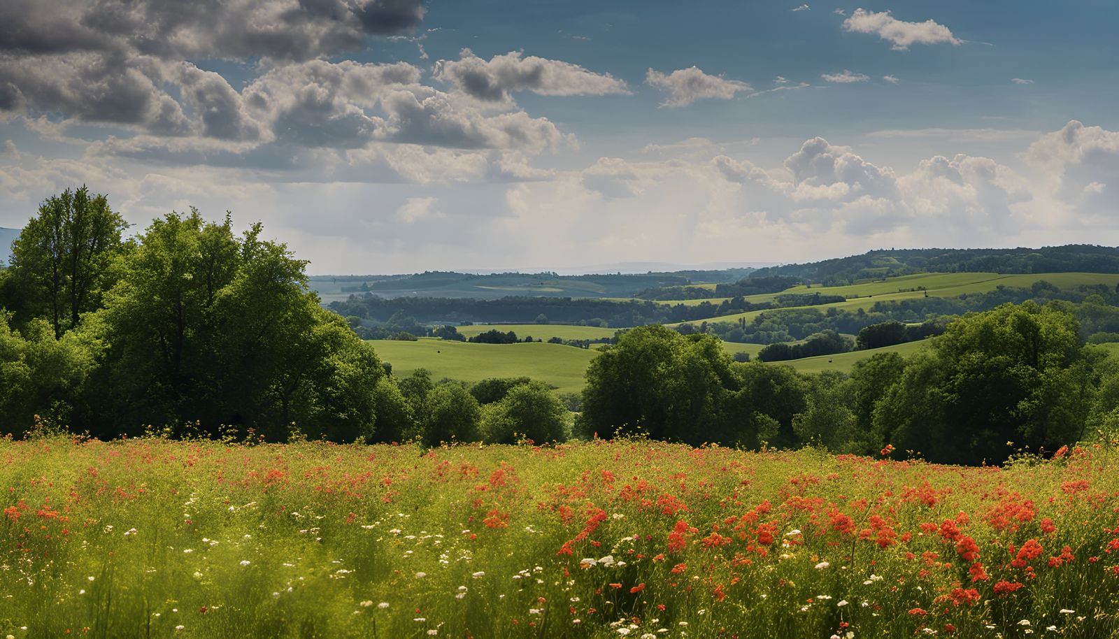 Abstract Image of Wind Blowing