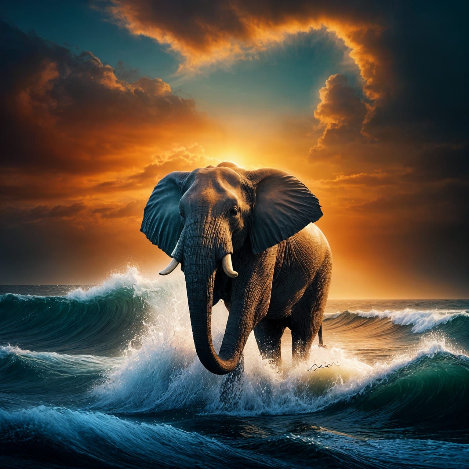 water elephant