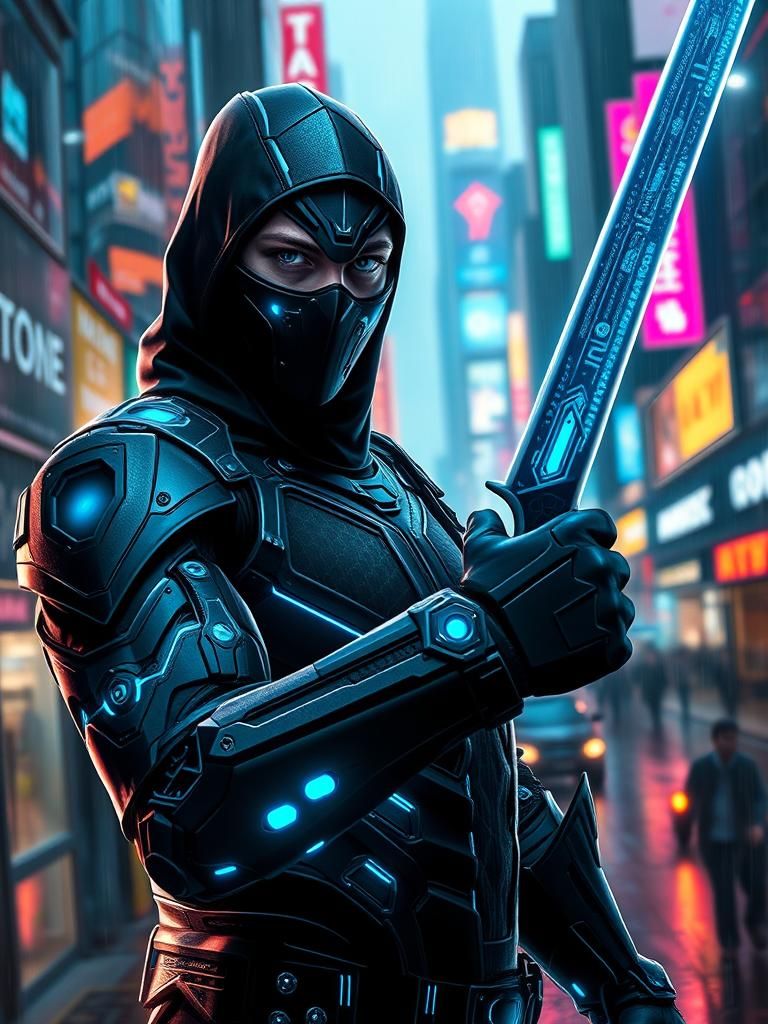 Raze, the Techno-Hacker Vigilante