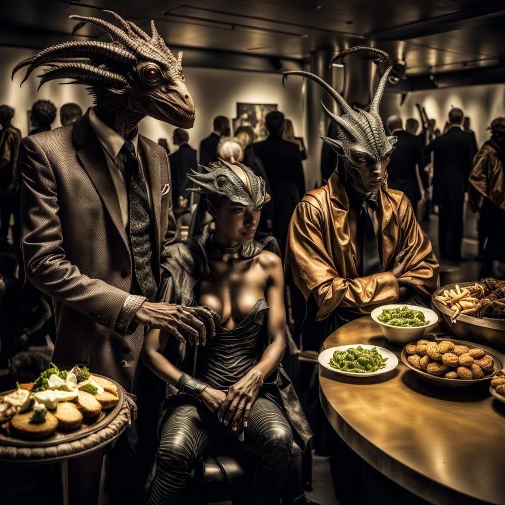 Cryptoterrestrial Gathering: A Masterpiece of Alien and Huma...