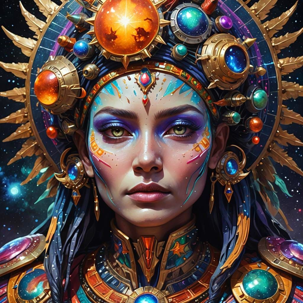 Exobiotic Representatives in Galactic Council Regalia