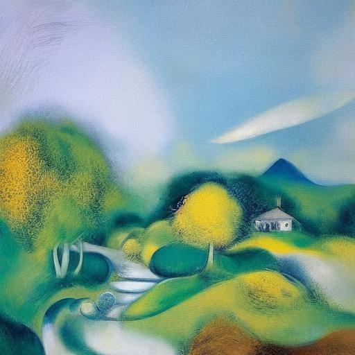 Man in White Robe: Figurative Oil Painting