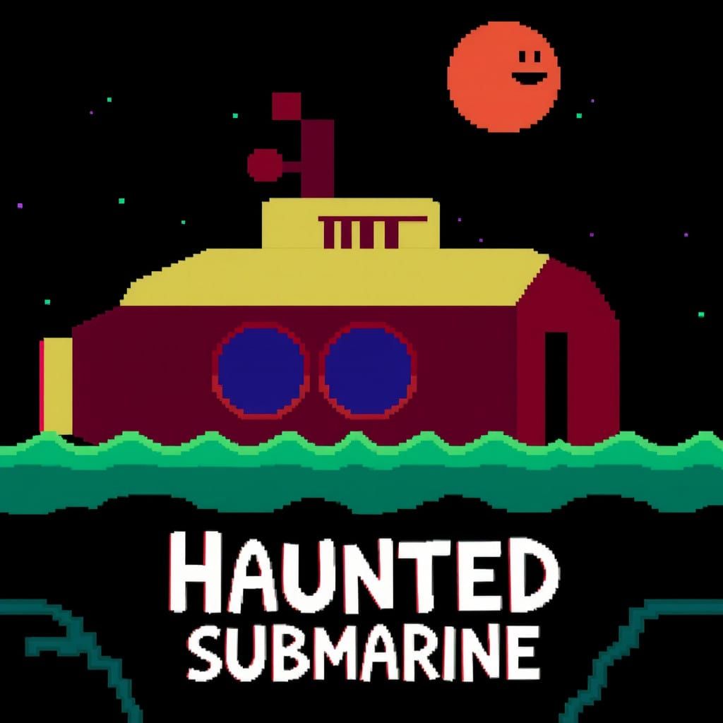 Retrofuturistic Underwater Horror in a Glitching Low Poly Wo...