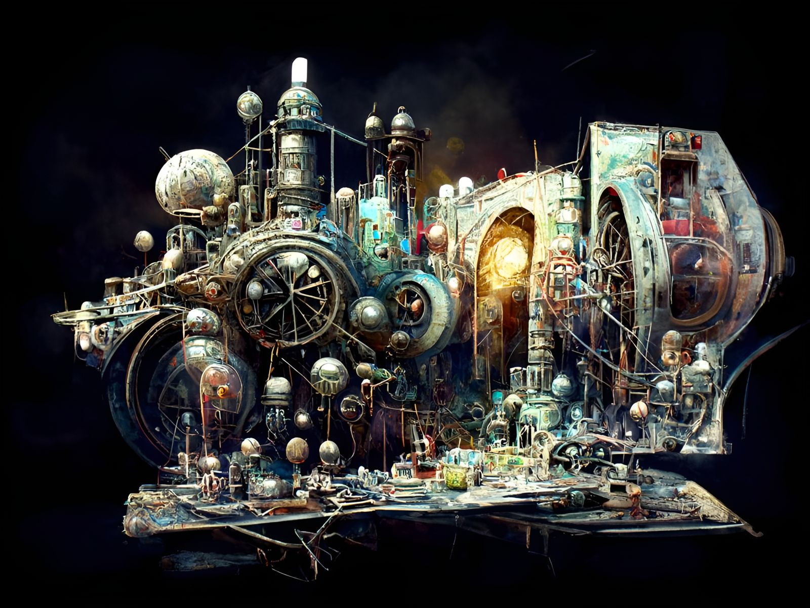 Dieselpunk Inventors' Fair: A Sci-Fi Extravaganza