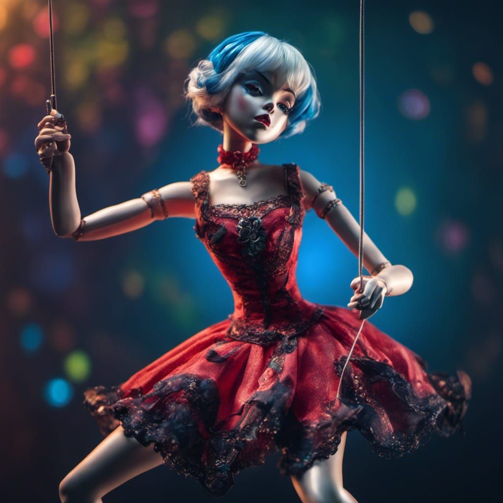 Hyperrealistic Marionette Ball Joint Doll Concept Art