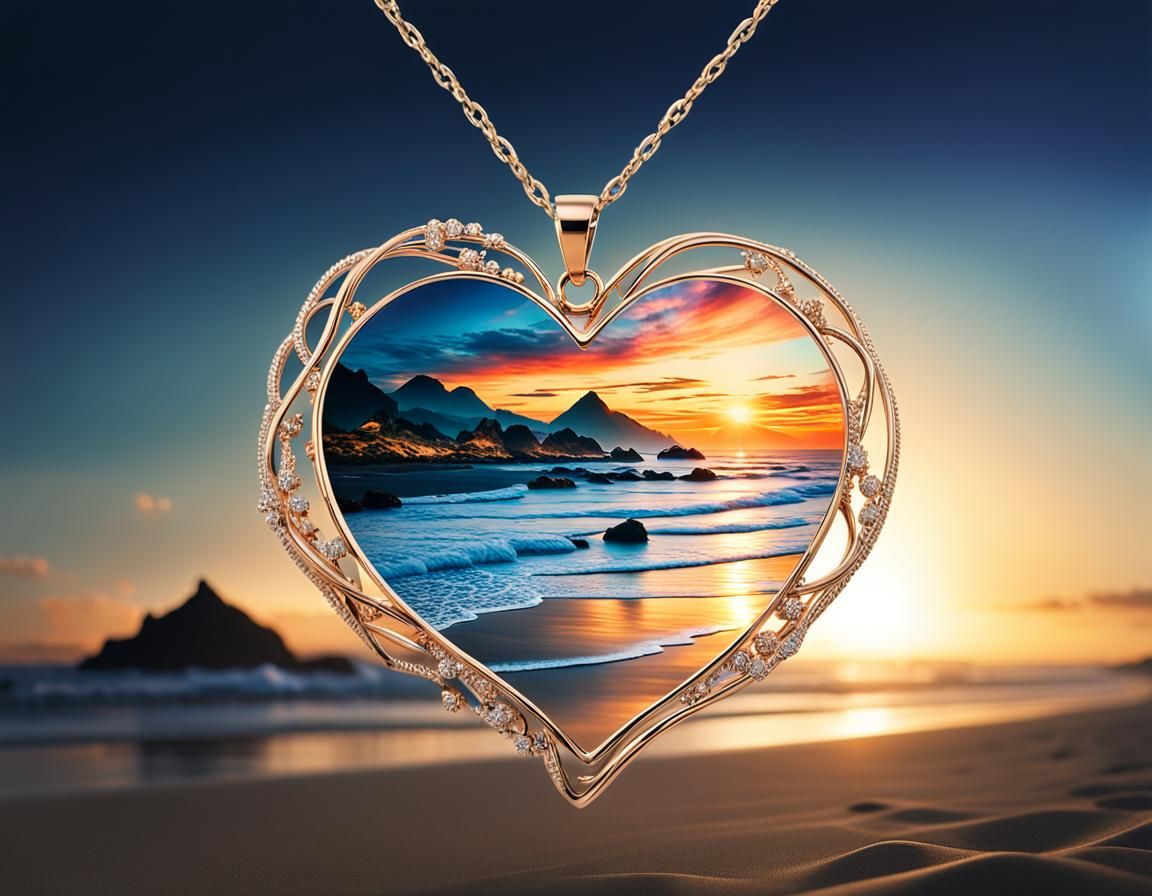 sunset on the Corsica coast