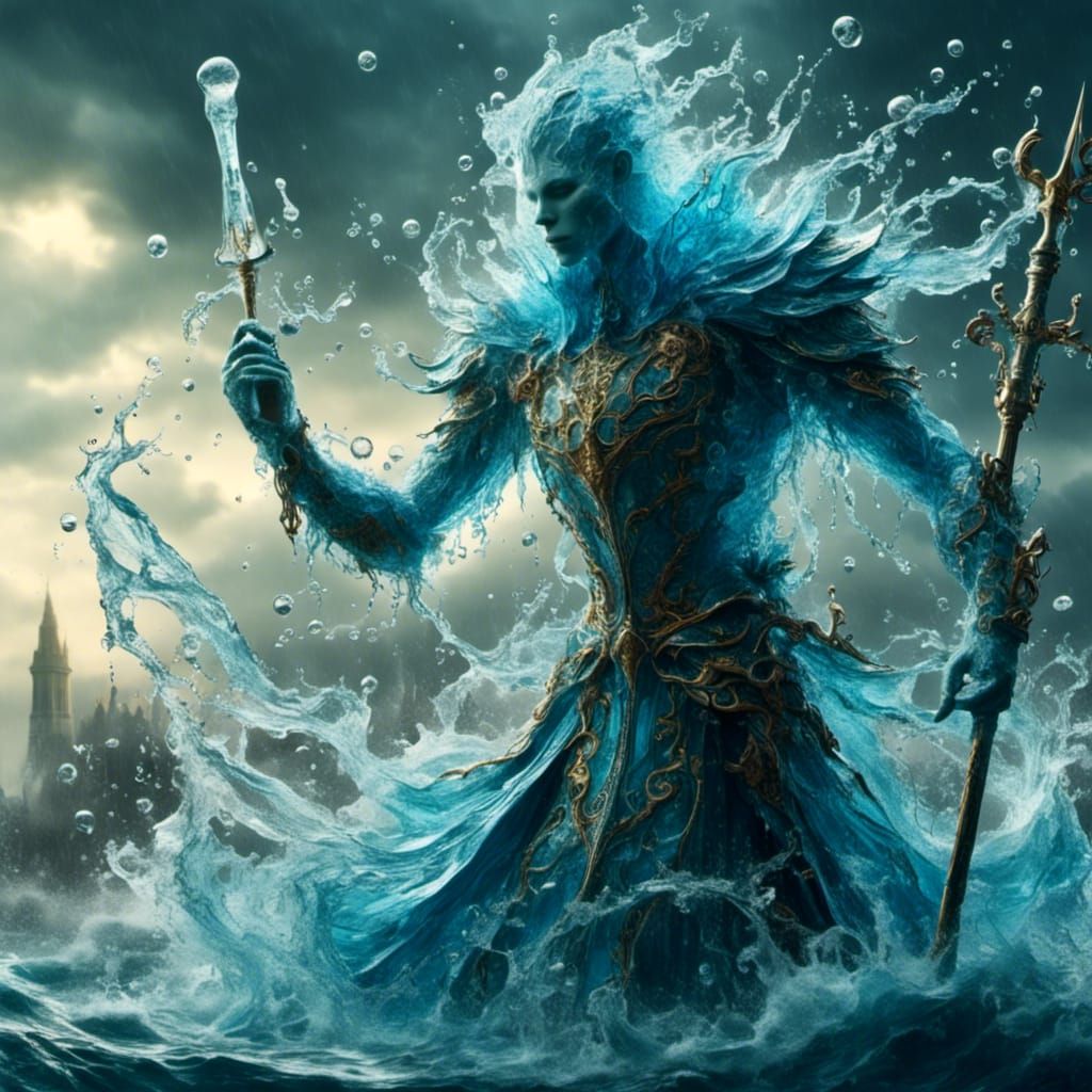 AI Generated Image of Petrichor Concept