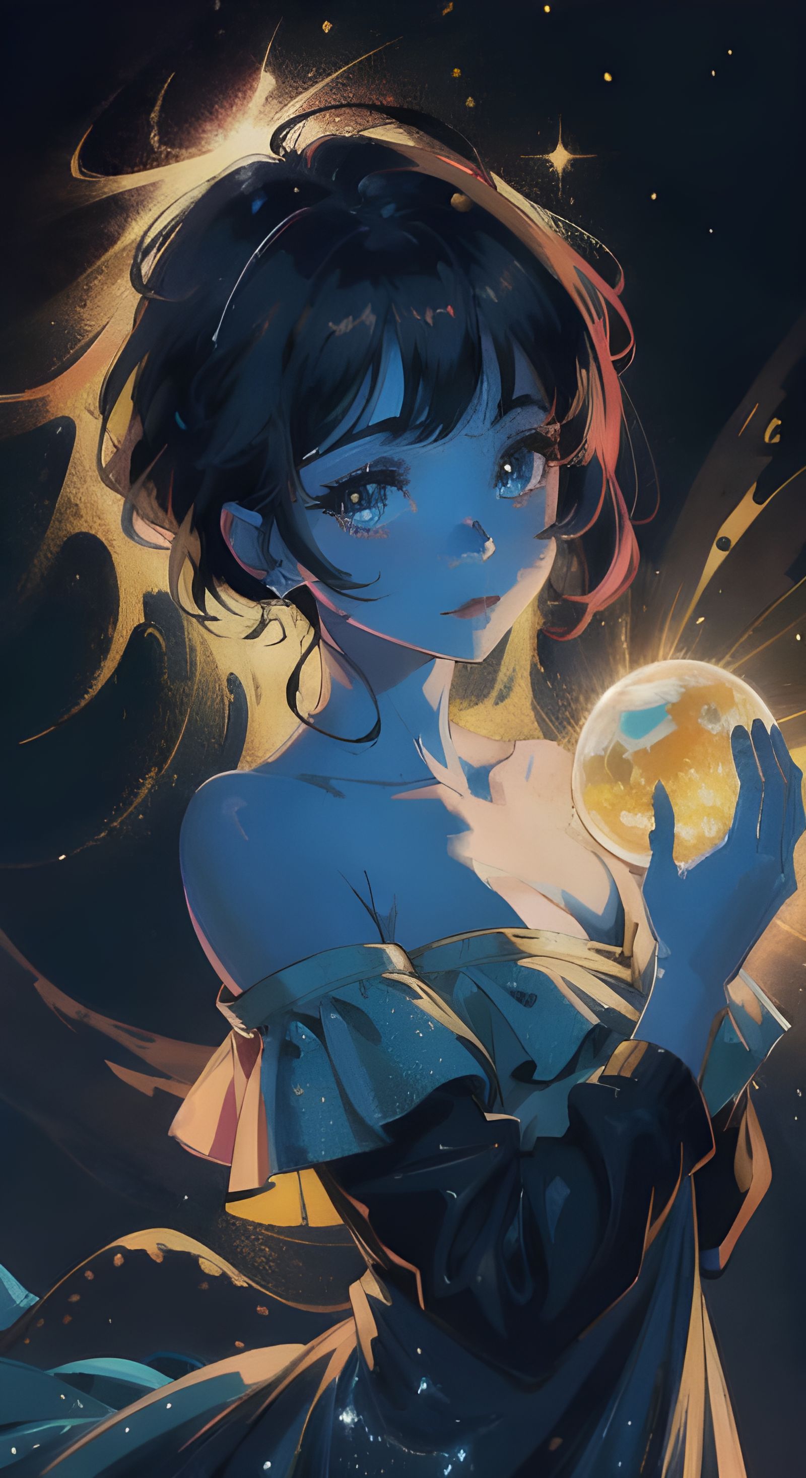 Hiding the True Self: A Conceptual Image