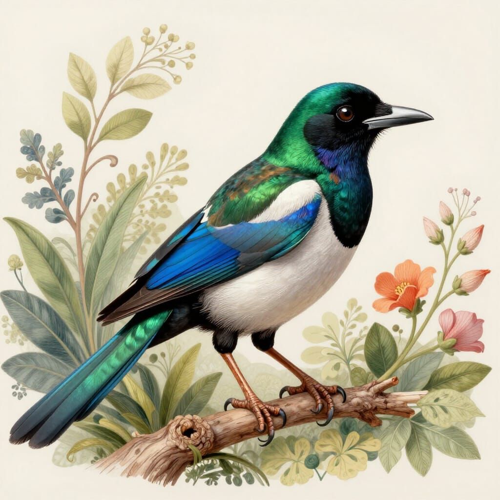 The Emerald-Winged Songbearer