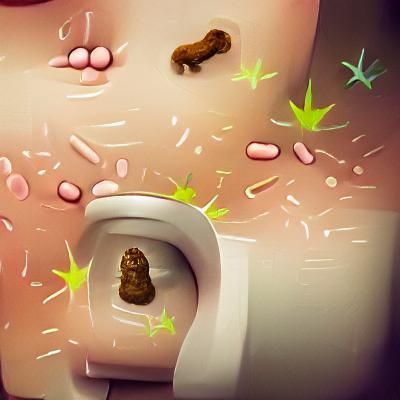 Simple White Ceramic Toilet Image