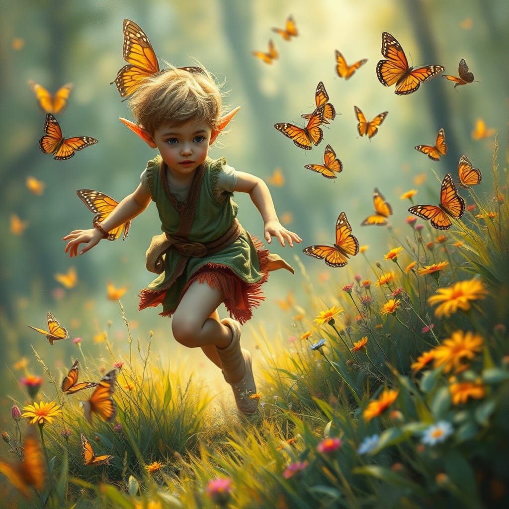 Elven Whimsy in Soft Focus