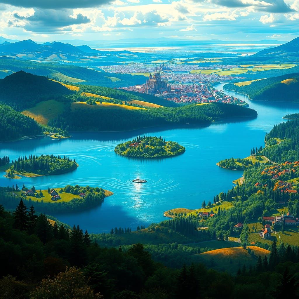 Cyrodiil's Diverse Landscapes Unfold in Harmony