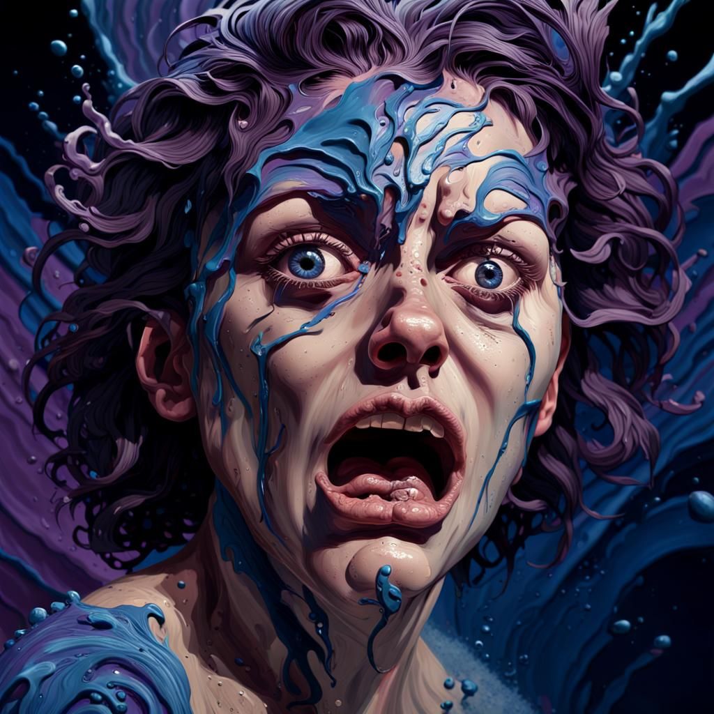 Beneath Darkening Skies, a Soul's Agony Unfolds