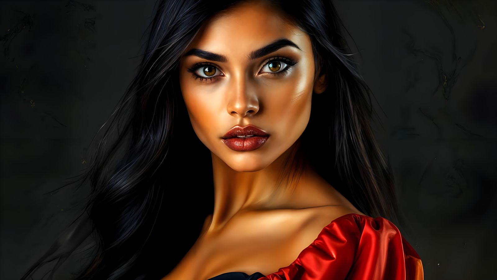 Ethereal Beauty in Hyper-Realistic Portrait